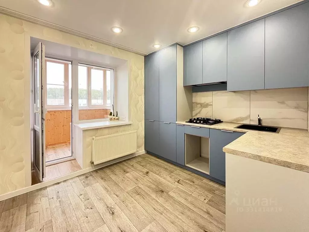1-к кв. Чувашия, Чебоксары ул. Короленко, 22к1 (36.5 м) - Фото 1