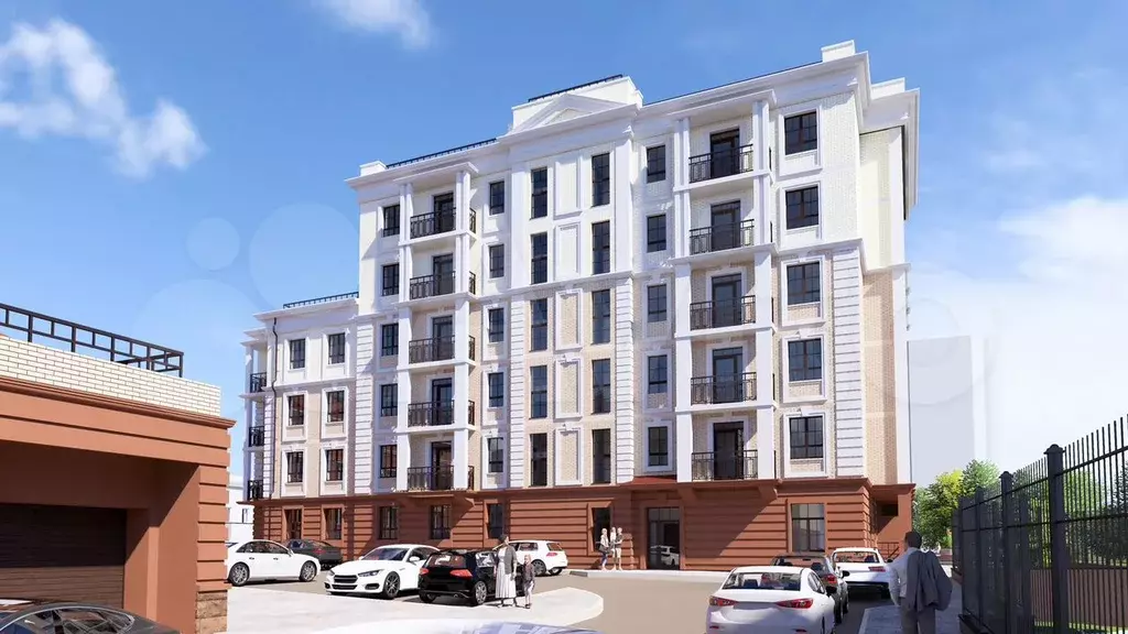 3-к. квартира, 76 м, 2/6 эт. - Фото 0