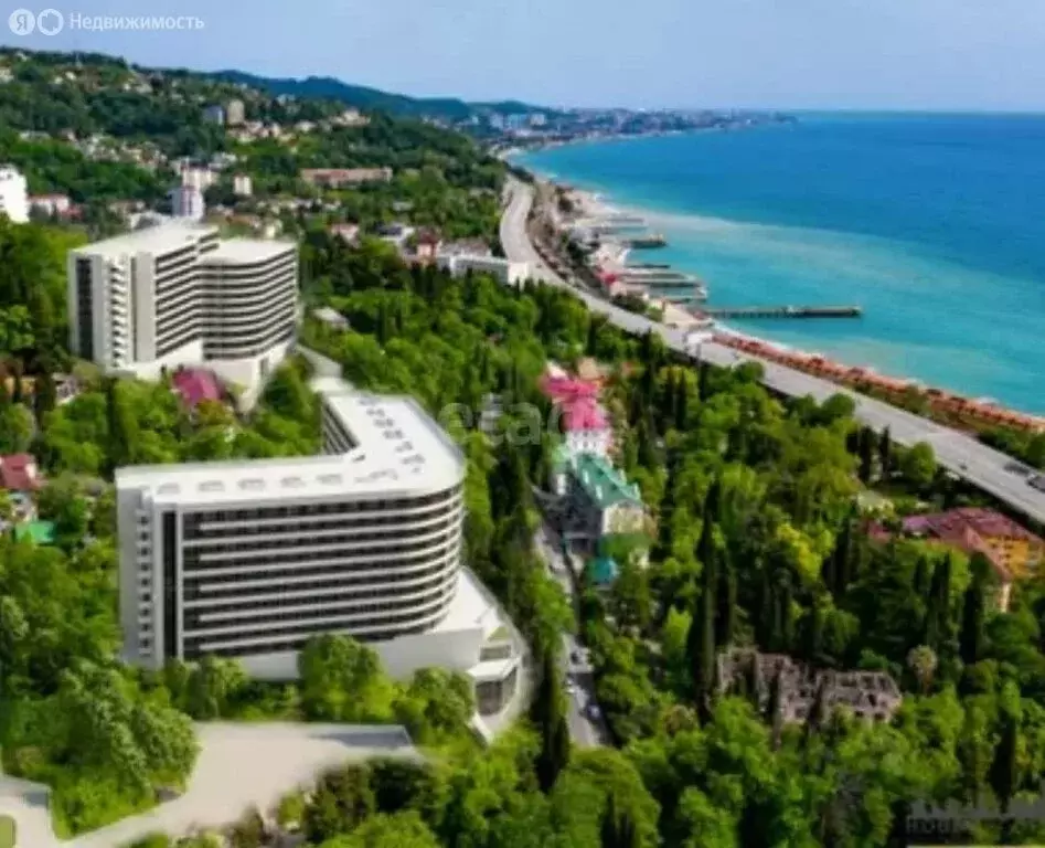 Квартира-студия: Хоста, ул. Шоссейная (27.8 м) - Фото 1