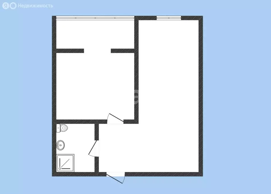 1-комнатная квартира: Черкесск, Октябрьская улица, 9Нк3 (39.5 м) - Фото 1