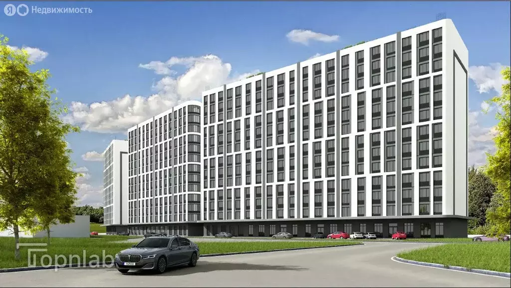 1-комнатная квартира: Нальчик, улица Шарданова, 190 (58.1 м) - Фото 2