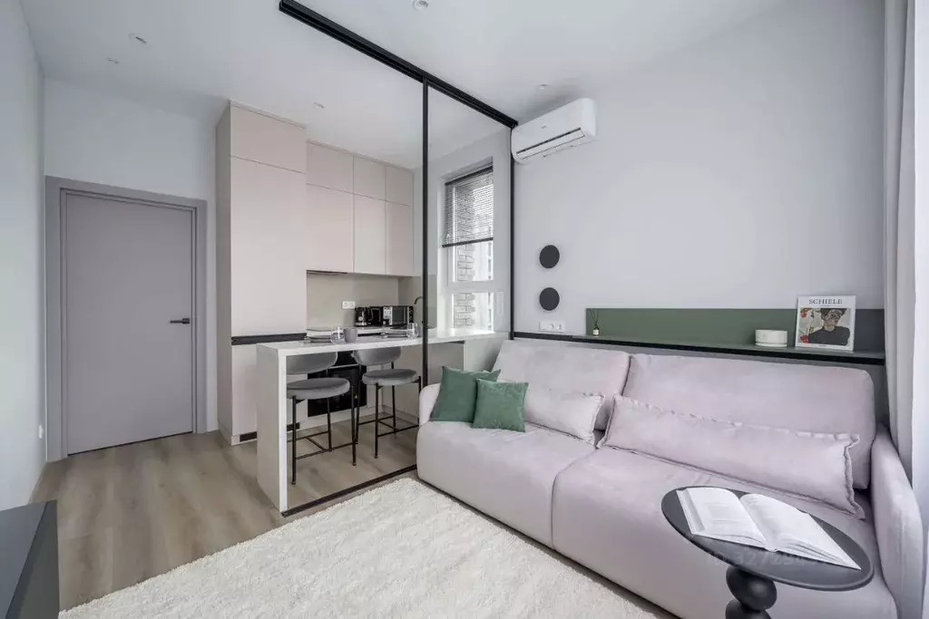 Студия Москва Шоссейная ул., 42 (26.0 м) - Фото 2