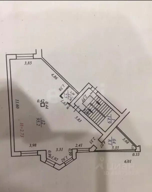 Офис в Сахалинская область, Южно-Сахалинск Курильская ул., 38 (98 м) - Фото 1