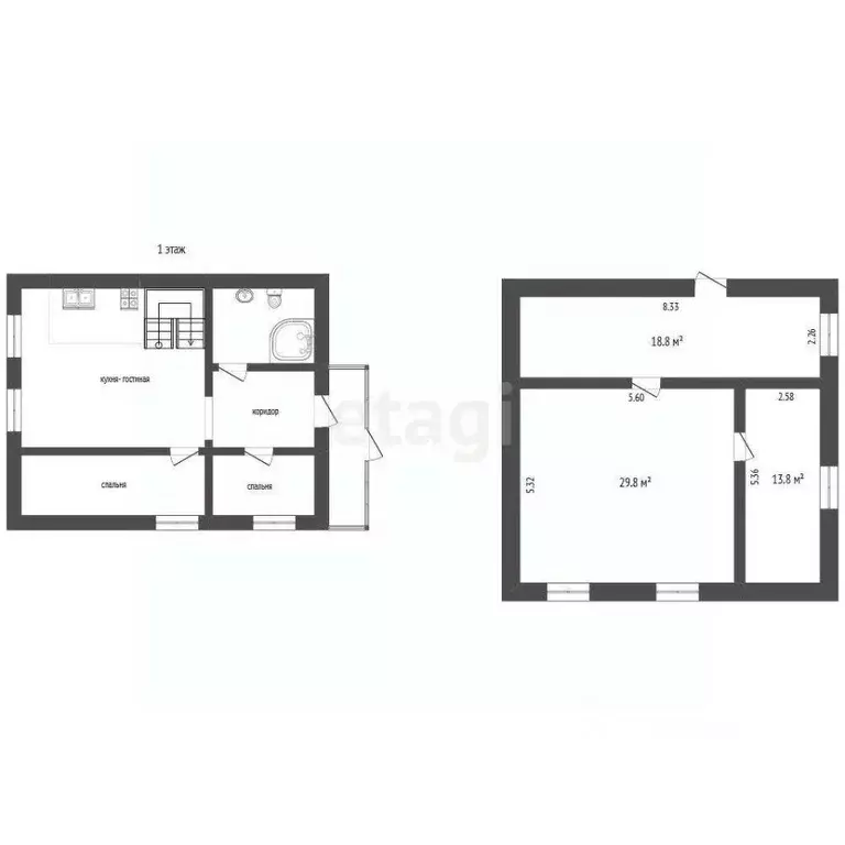 Дом в Калужская область, Износковский муниципальный округ, Михали ... - Фото 2