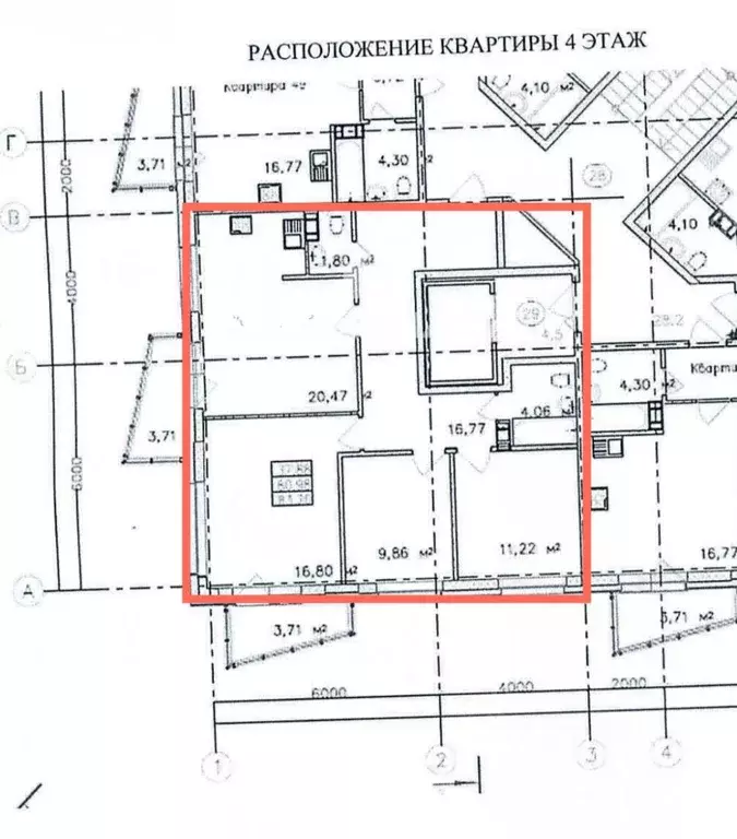 3-к кв. Ленинградская область, Всеволожский район, пос. Щеглово ул. ... - Фото 2