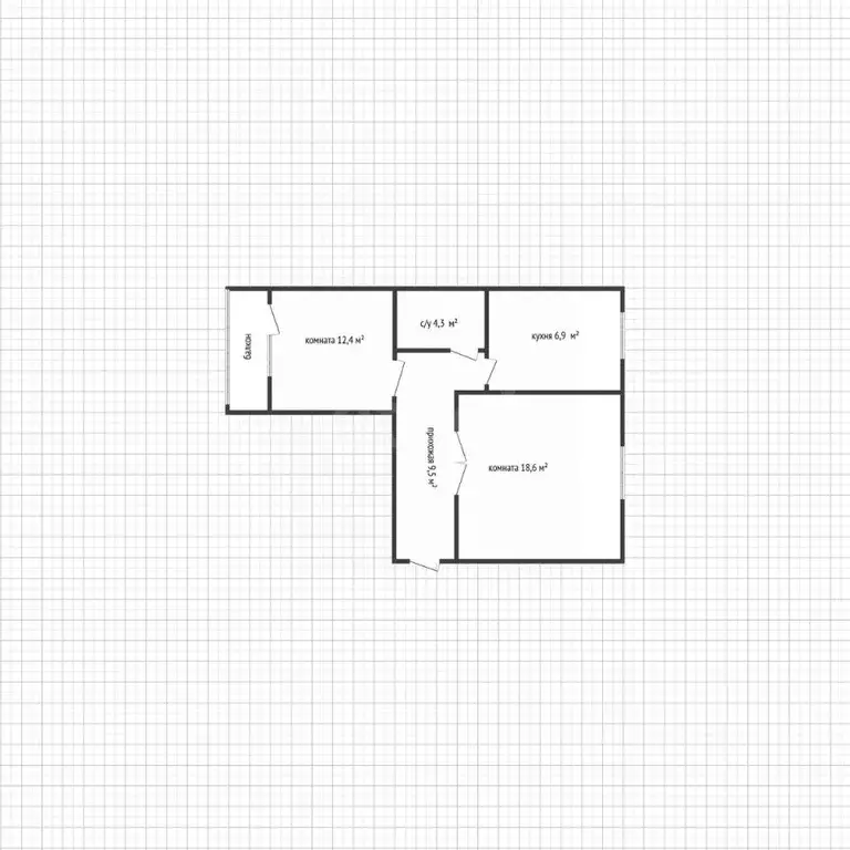 2-к кв. Адыгея, Майкоп ул. Юннатов, 8К1 (51.7 м) - Фото 1