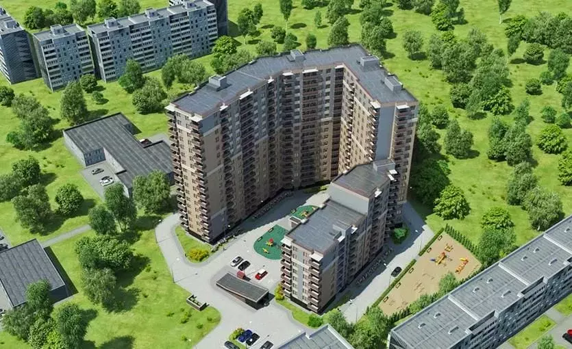 2-к кв. Калининградская область, Калининград бул. Любови Шевцовой, 51 ... - Фото 1