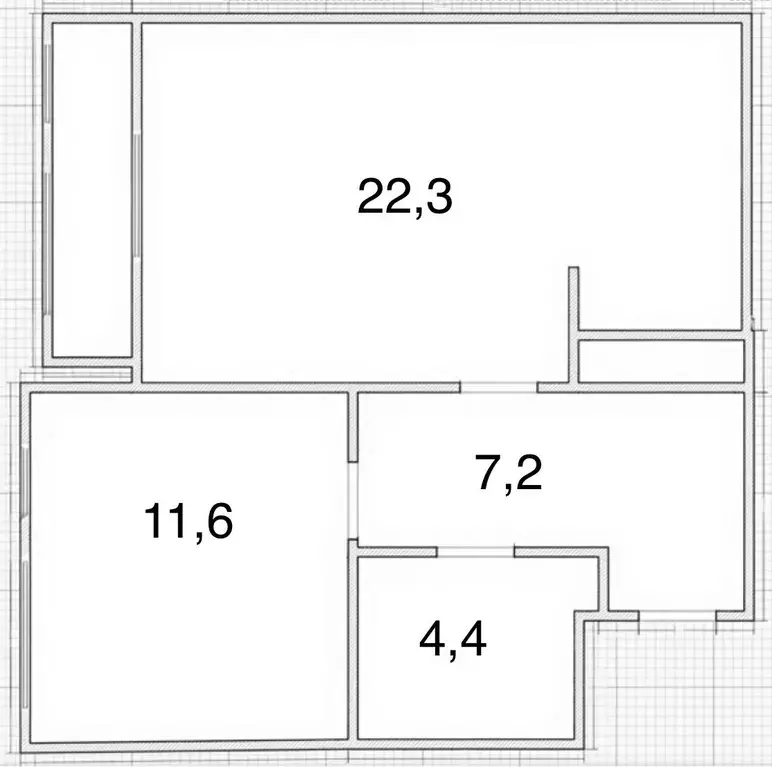 1-к кв. Свердловская область, Екатеринбург ул. Лучистая, 4 (45.5 м) - Фото 1