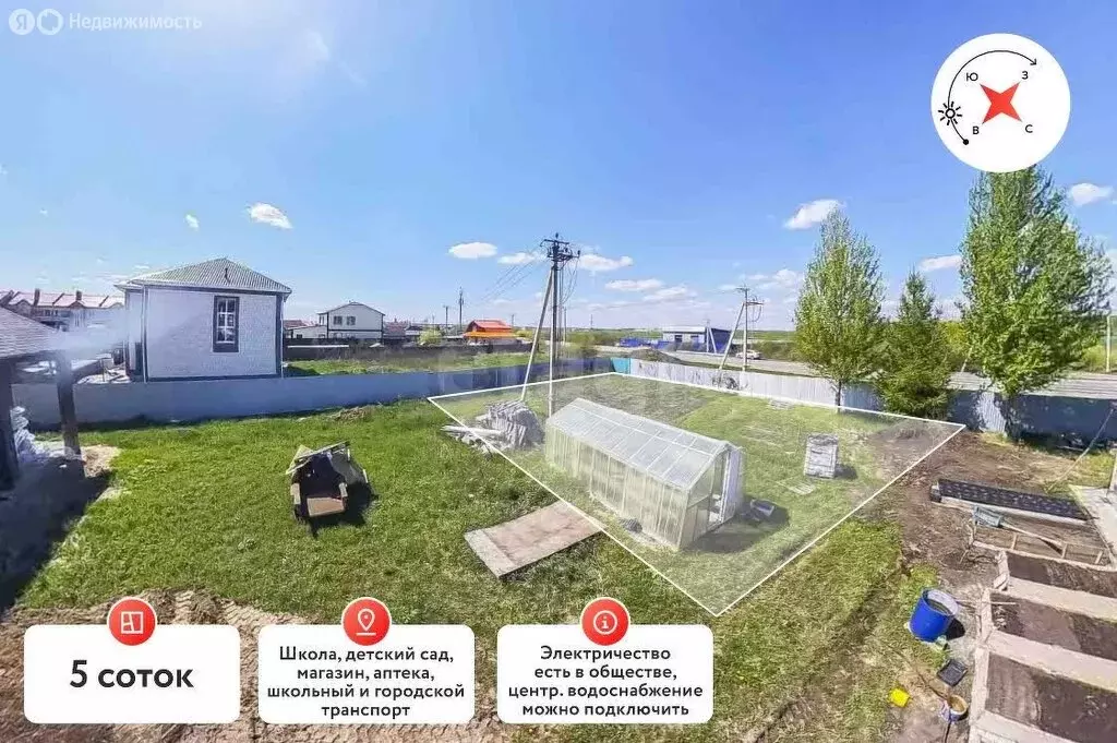 Участок в Тюменский район, деревня Ушакова, проезд Монтажников (5 м) - Фото 1