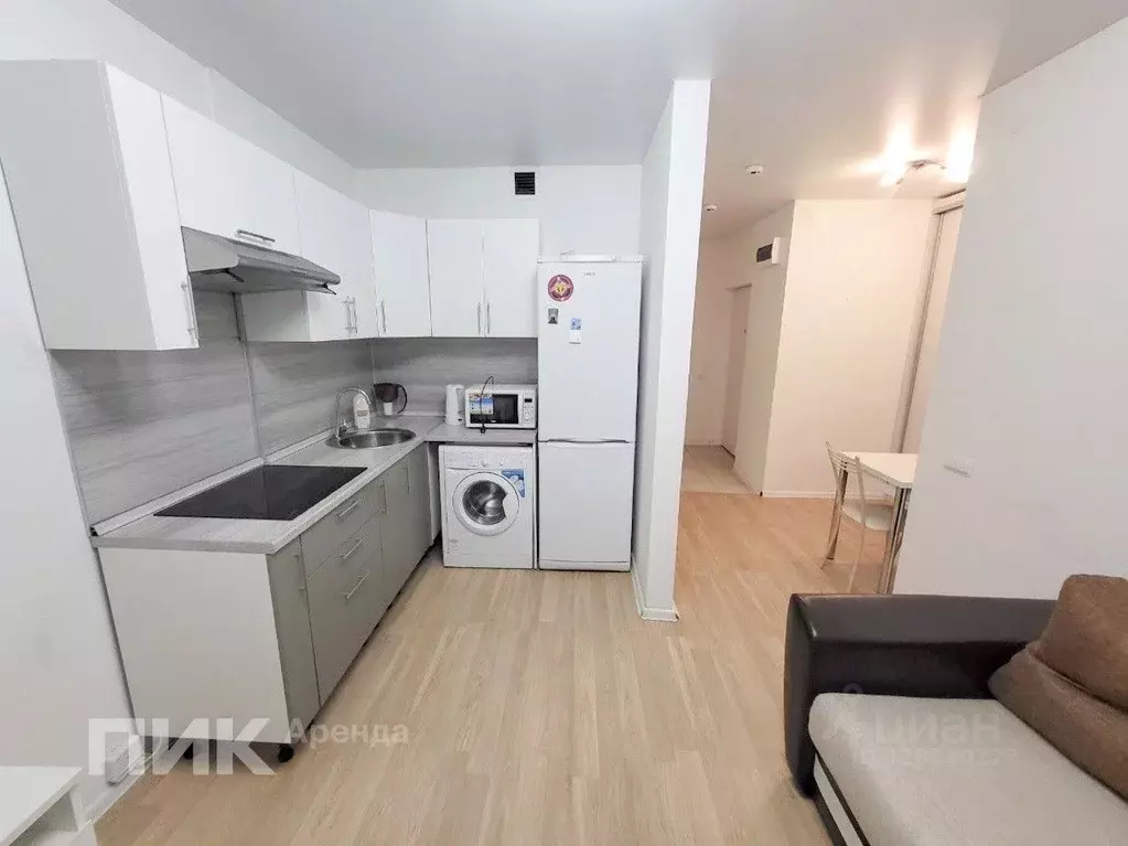 Студия Москва Цимлянская ул., 3к1 (27.7 м) - Фото 2