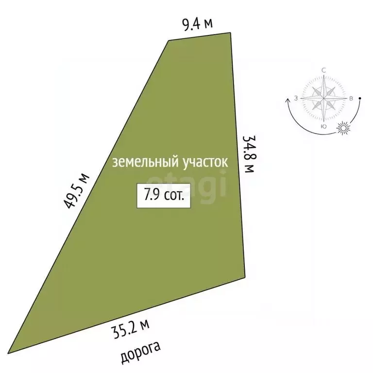 Участок в Тюменская область, Тюменский муниципальный округ, Дачи Хюгге ... - Фото 1