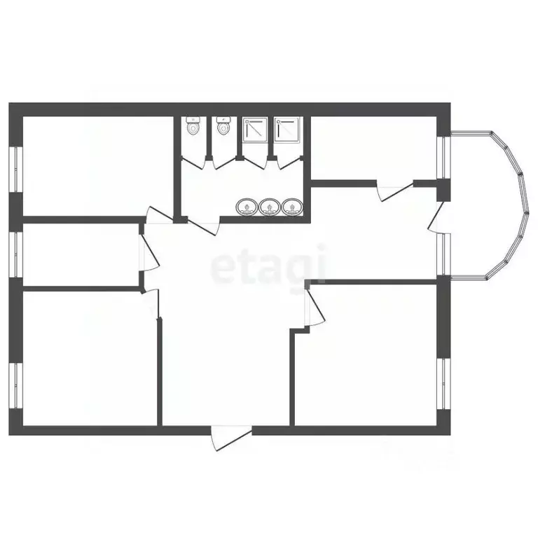 Офис в Ямало-Ненецкий АО, Новый Уренгой просп. Губкина, 4 (101 м) - Фото 2