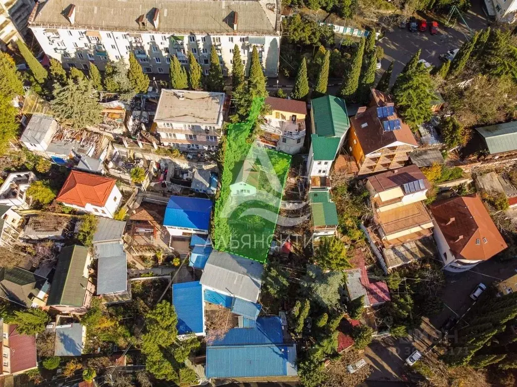 Участок в Крым, Ялта муниципальный округ, Гурзуф пгт ул. Артековская ... - Фото 1