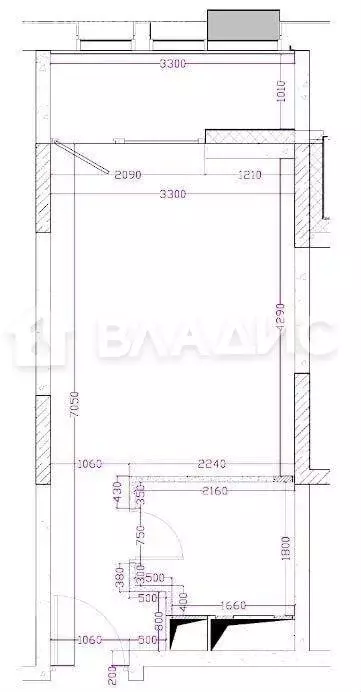 Квартира-студия: Москва, Тюменский проезд, 3к4 (23 м) - Фото 0