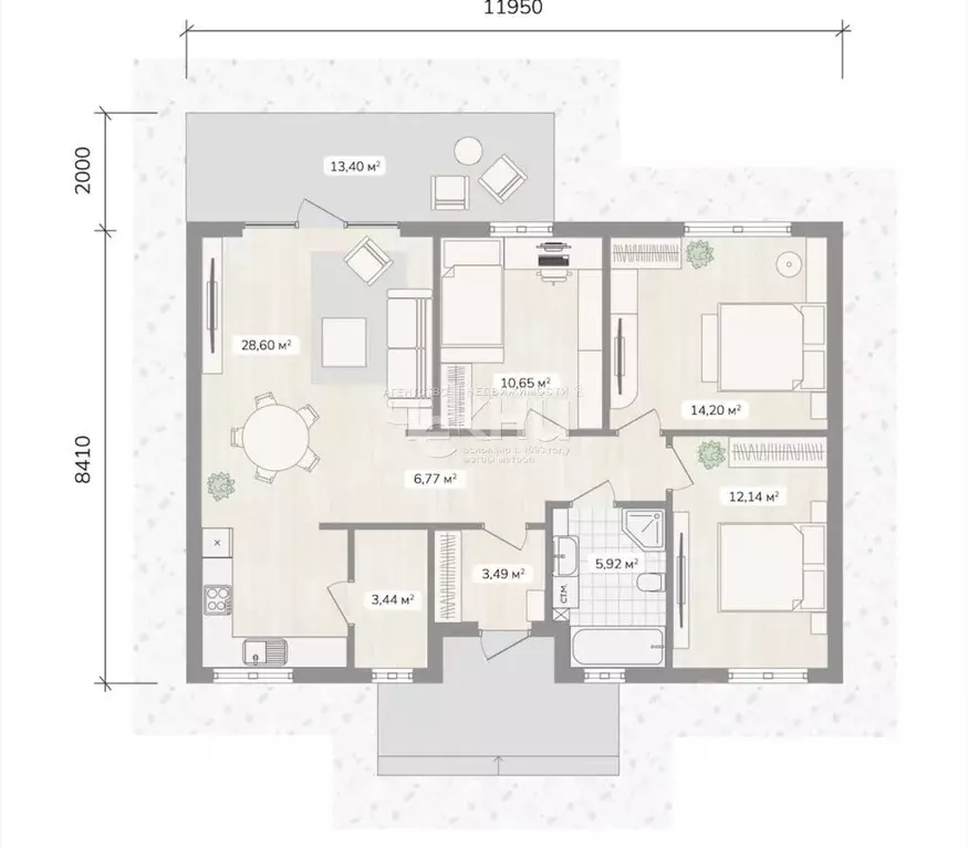 Дом в Нижегородская область, Богородский муниципальный округ, д. ... - Фото 2