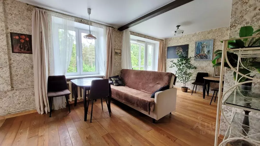 2-к кв. Санкт-Петербург пос. Парголово, ул. Первого Мая, 87 (42.0 м) - Фото 2