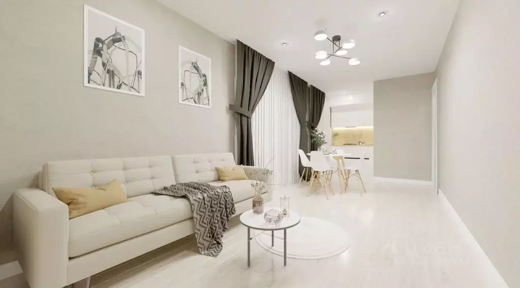 2-к кв. Омская область, Омск просп. Космический, 26 (41.0 м) - Фото 1