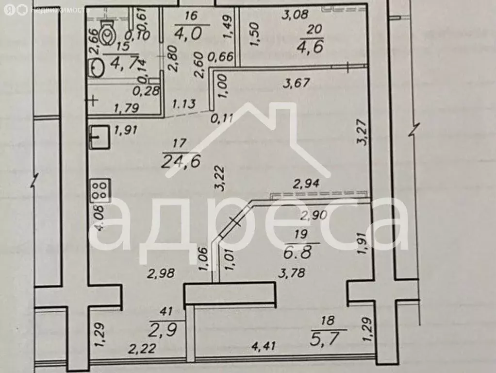 2-комнатная квартира: Самара, улица Мичурина, 4 (55 м) - Фото 1