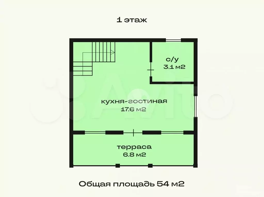 Дача 54 м на участке 9 сот. - Фото 0