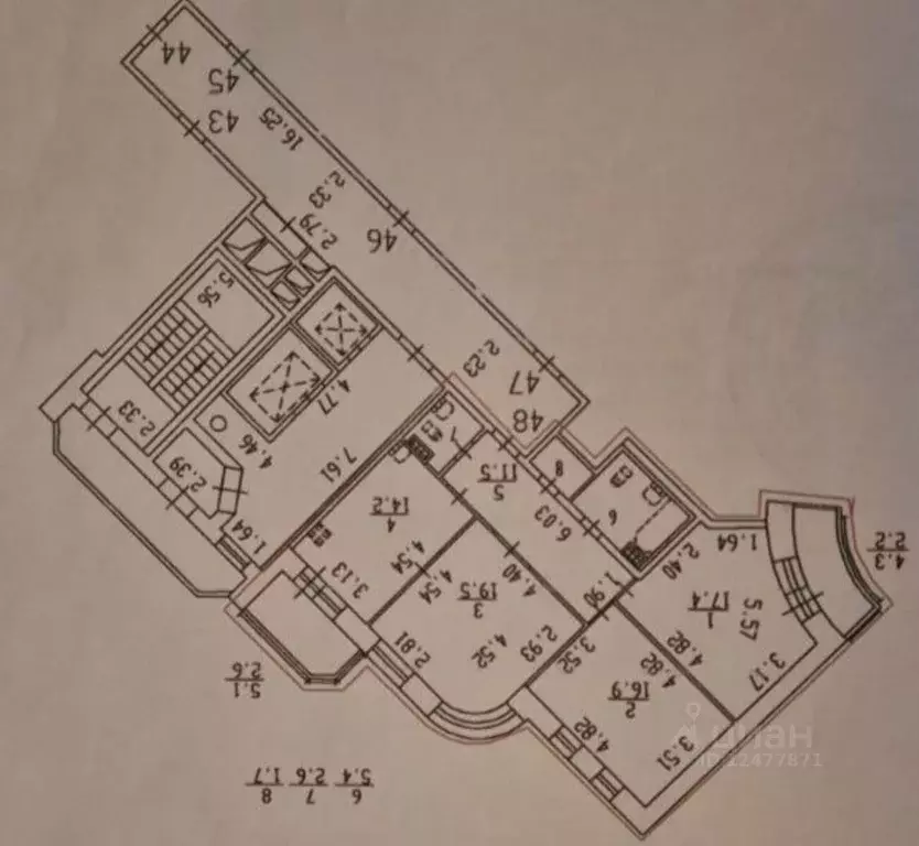 3-к кв. Санкт-Петербург Бухарестская ул., 118к1 (90.0 м) - Фото 2