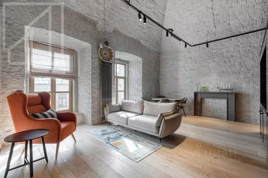 Студия Москва ул. Маросейка, 11/4С1 (64.0 м) - Фото 1