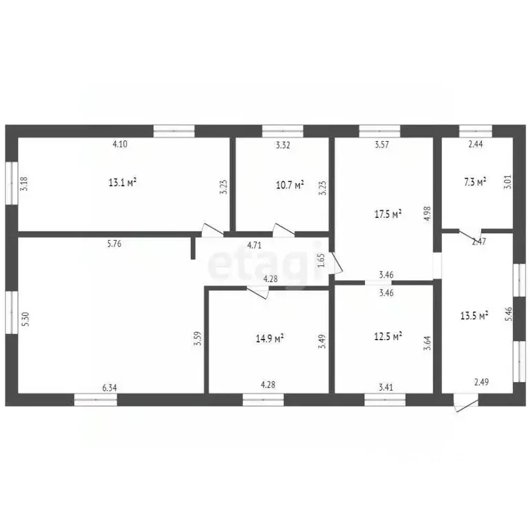Дом в Тюменская область, Заводоуковск ул. Горького (149 м) - Фото 2