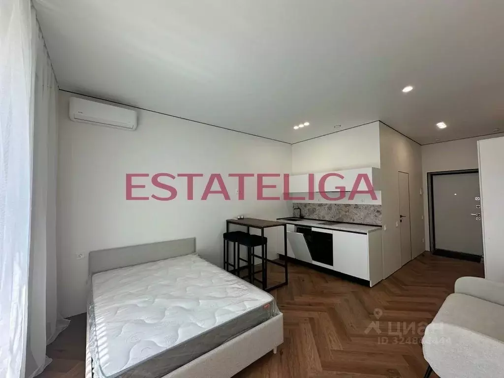 Студия Москва Аминьевское ш., 4Дк2 (28.0 м) - Фото 1