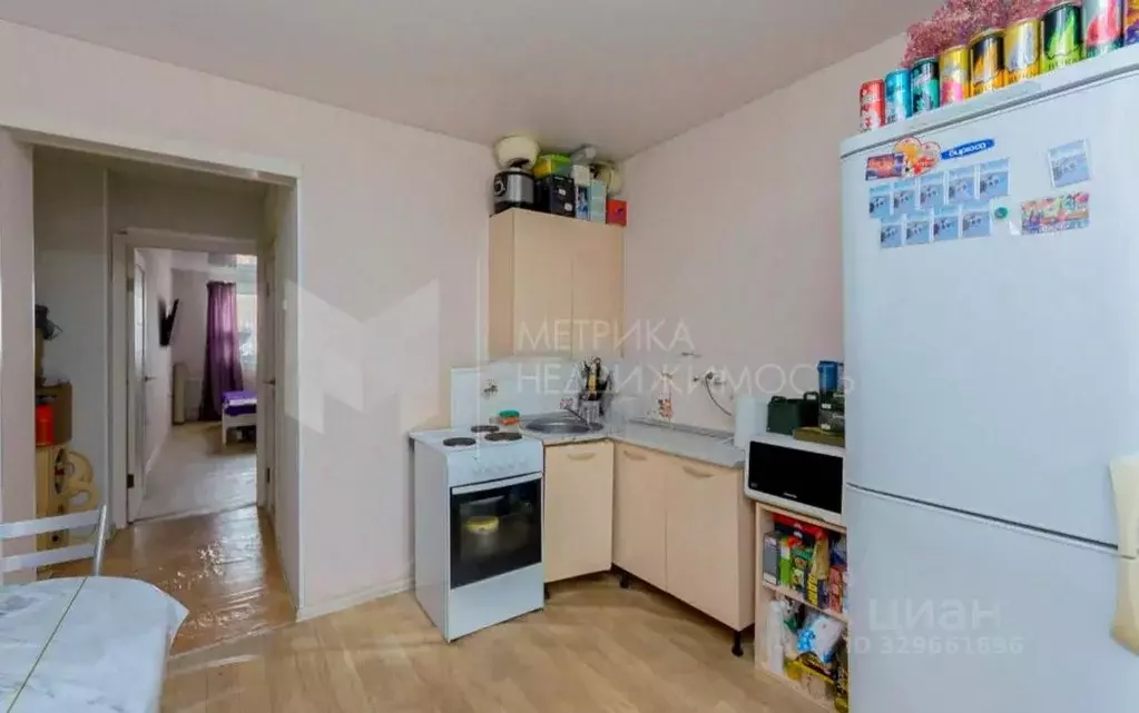 1-к кв. Тюменская область, Тюмень ул. Пермякова, 79 (40.0 м) - Фото 2