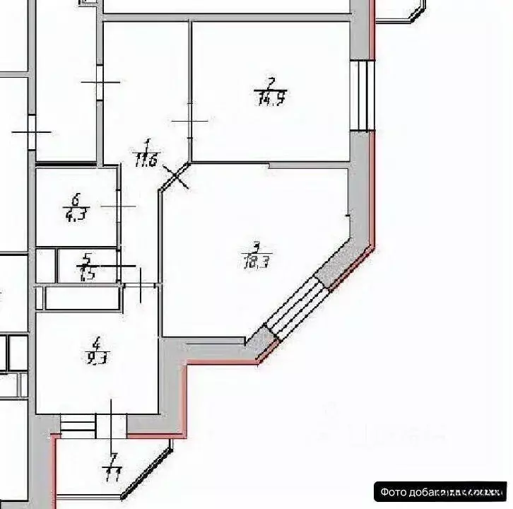 Квартира, 2 комнаты, 60 м - Фото 1