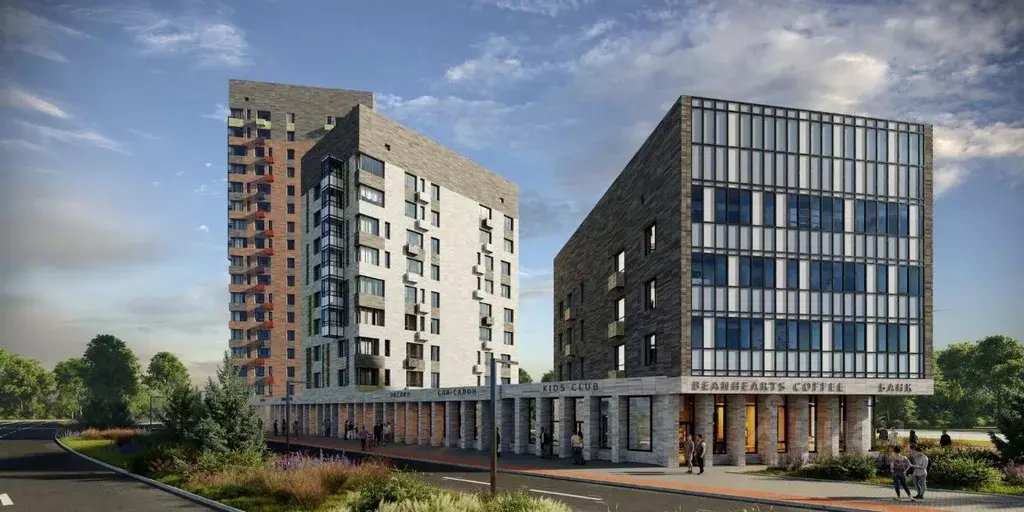 2-к кв. Татарстан, Казань Солнечный Город жилой комплекс (55.19 м) - Фото 1