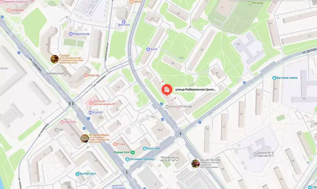 Свободной планировки кв. Московская область, Жуковский ул. Набережная ... - Фото 1