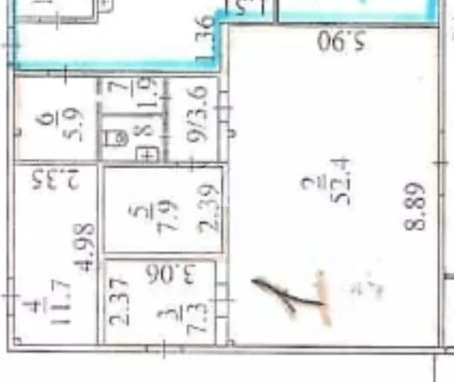 Торговая площадь в Новосибирская область, Искитим Южный мкр, 16 (850 ... - Фото 2