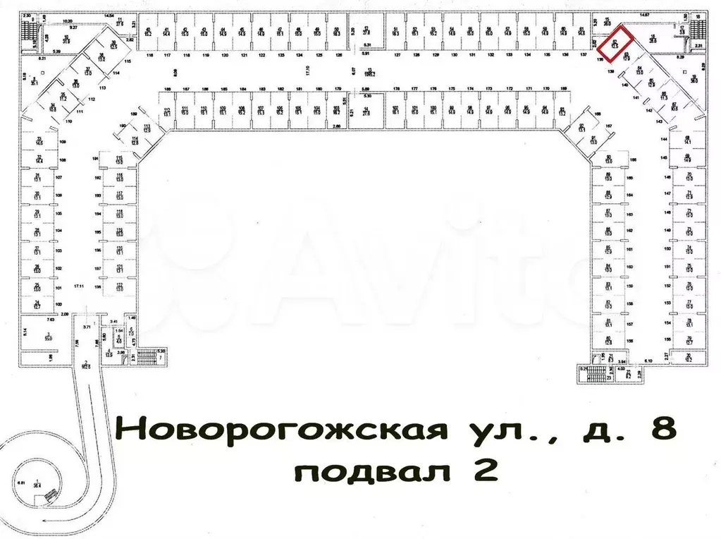 Машиноместо, 13 м - Фото 1