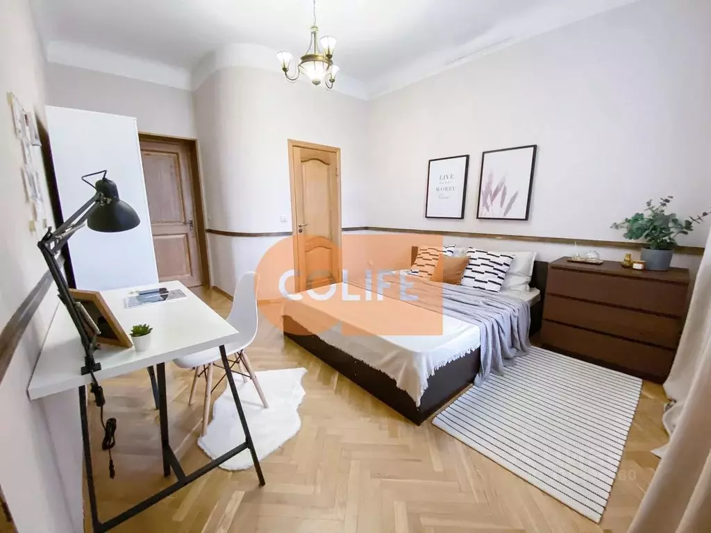 Комната Москва Ленинградский просп., 24 (15.0 м) - Фото 0