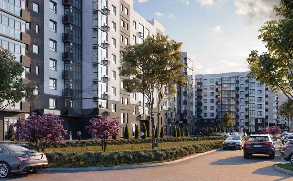 Квартира-студия, 29,5 м, 5/8 эт. - Фото 0