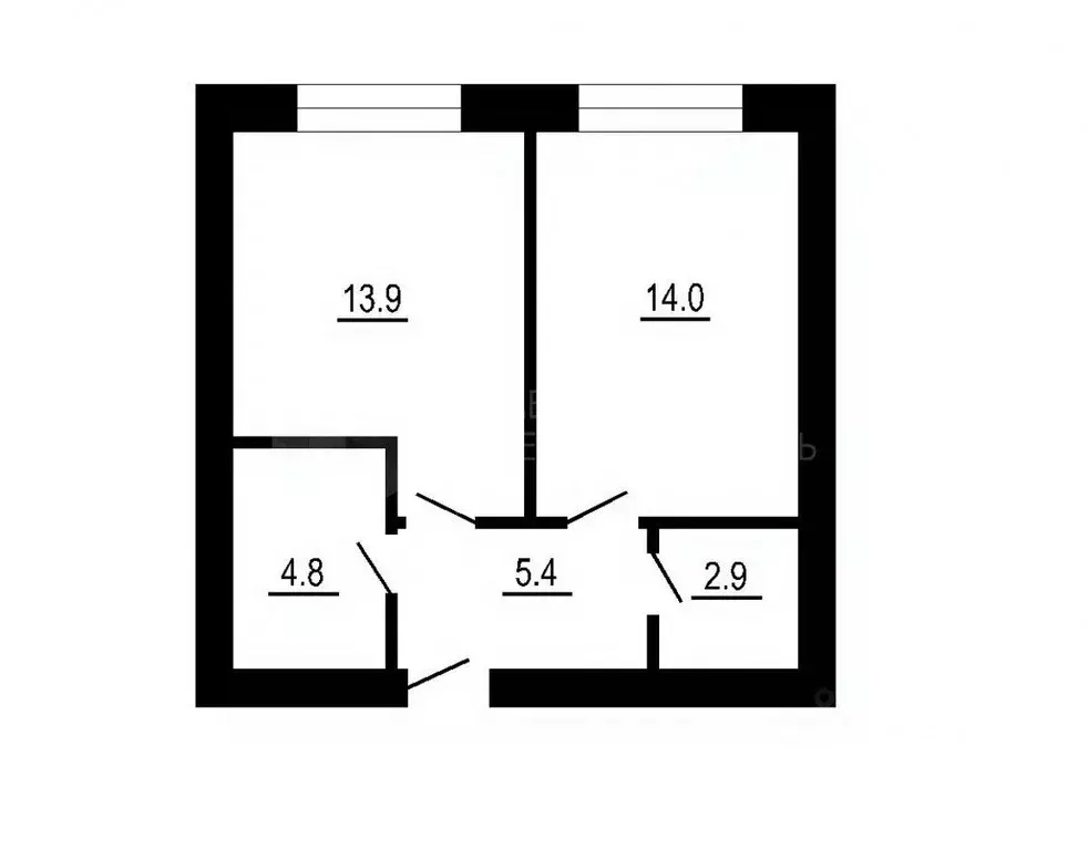 1-к кв. Тюменская область, Тюмень ул. Республики, 204к10 (41.0 м) - Фото 1