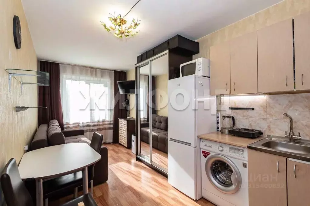 Комната Новосибирская область, Новосибирск Новогодняя ул., 16 (15.4 м) - Фото 0