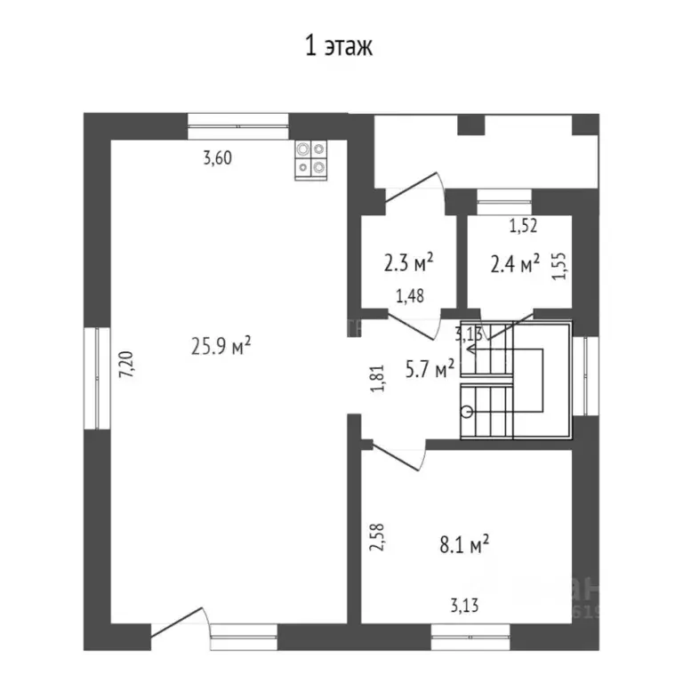 Коттедж в Тюменская область, Тюменский муниципальный округ, Силикатчик ... - Фото 2