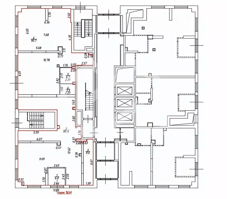 Торговая площадь в Москва Кавказский бул., 51к1 (198 м) - Фото 1