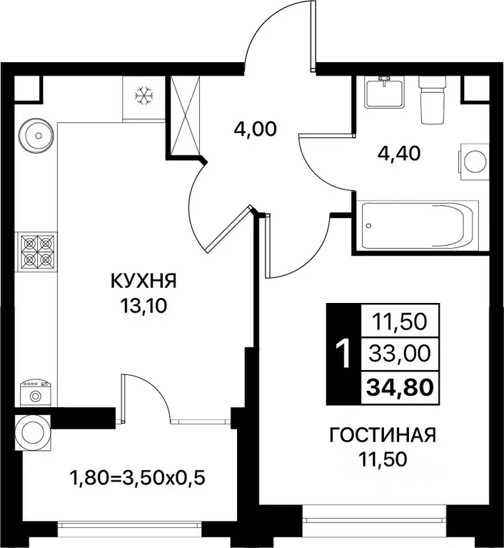 1-к кв. Ростовская область, Ростов-на-Дону Сияние Квартал на Шолохова ... - Фото 0