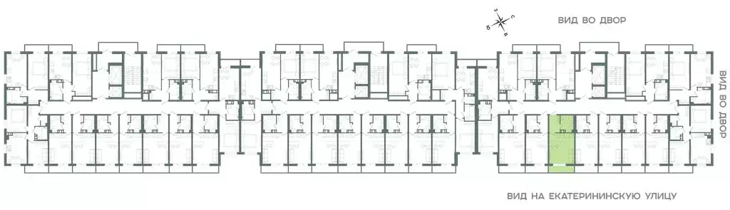 Квартира-студия: Мурино, Екатерининская улица, 11 (23.1 м) - Фото 1