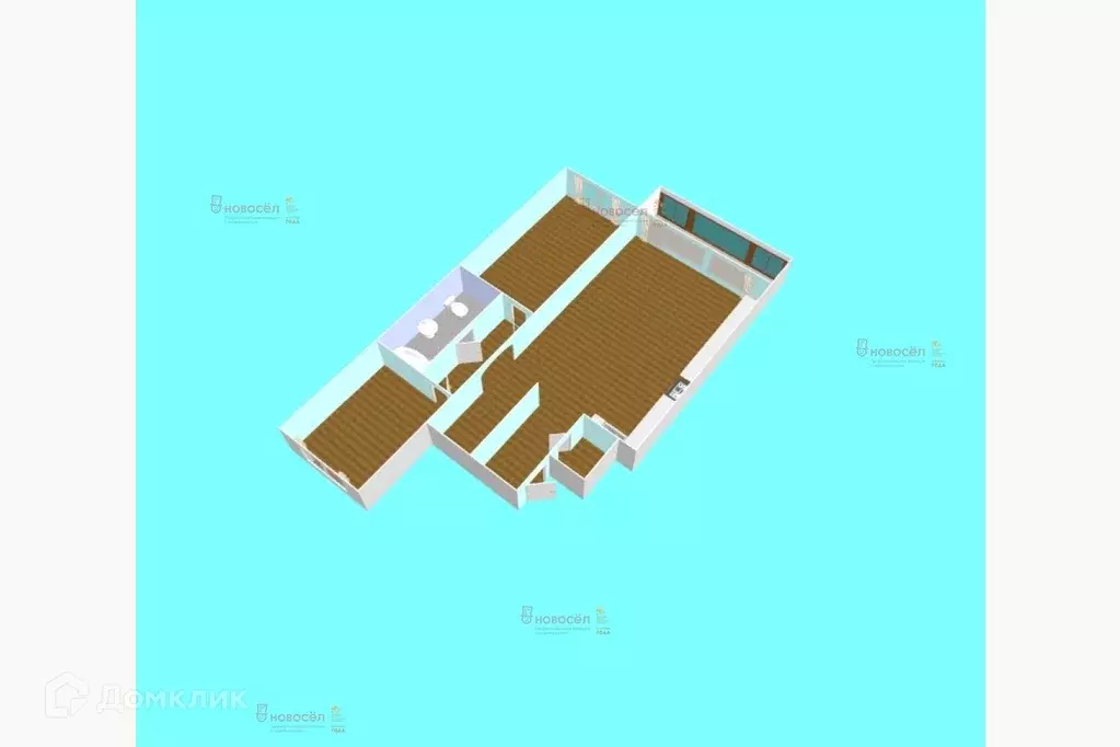 Продаётся 3-к квартира, 63 м - Фото 1
