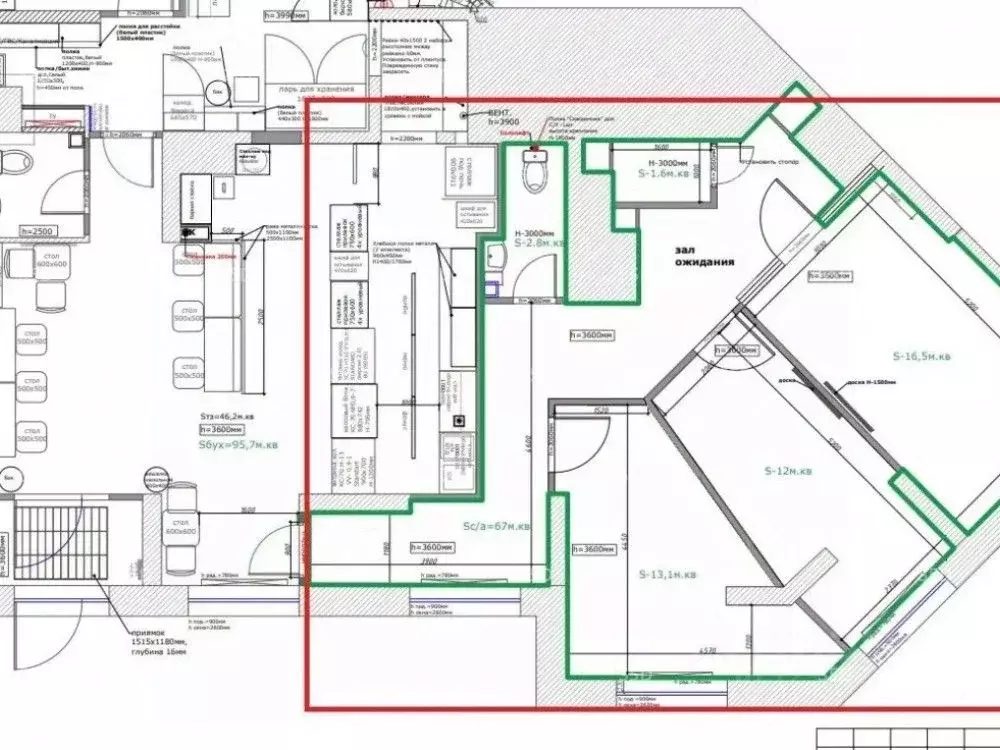 Торговая площадь в Москва Хорошевское ш., 25Ак2 (67 м) - Фото 2