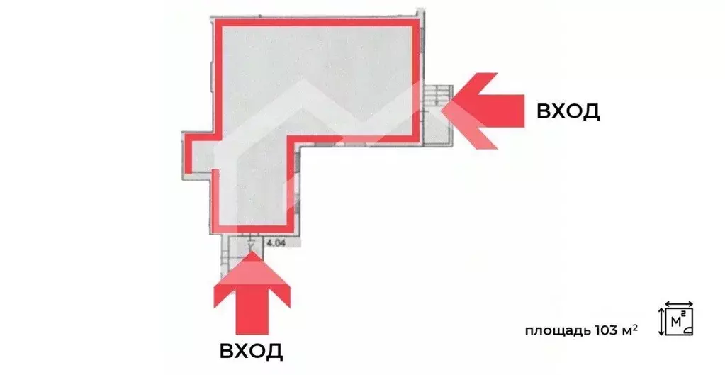 Помещение свободного назначения в Москва Абрамцевская ул., 9К1 (103 м) - Фото 2