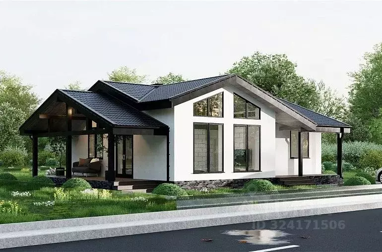 Дом в Воронежская область, с. Новая Усмань пер. Цветочный, 4 (109 м) - Фото 1