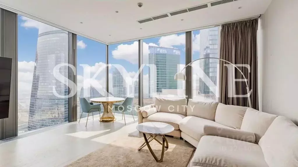 2-к кв. Москва 1-й Красногвардейский проезд, 22с2 (90.0 м) - Фото 2