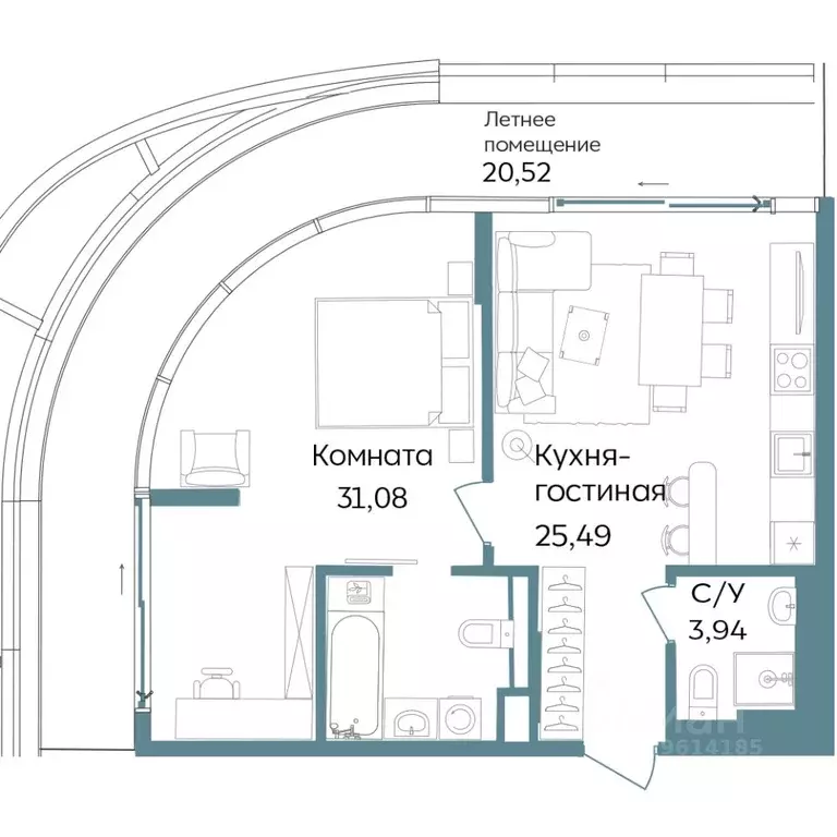 2-к кв. Крым, Саки ул. Морская (81.03 м) - Фото 0