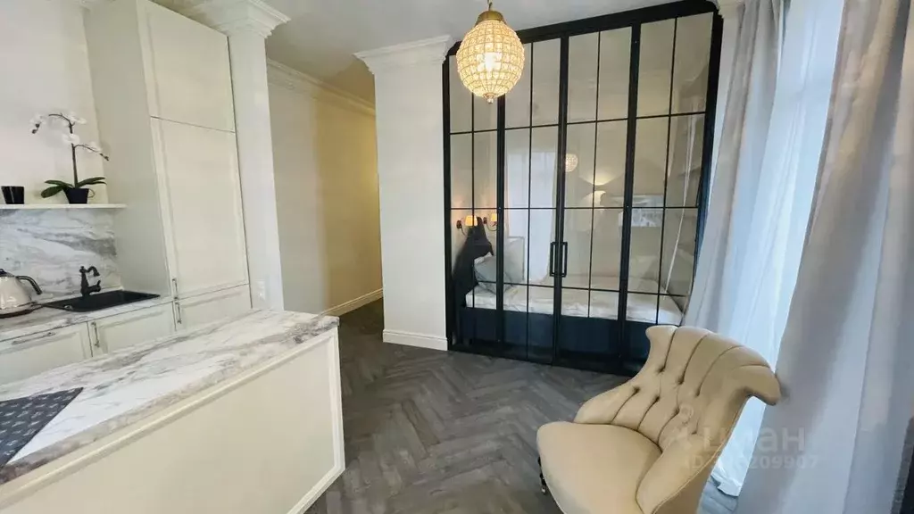 Студия Московская область, Химки ул. Озерная, 10 (30.3 м) - Фото 1