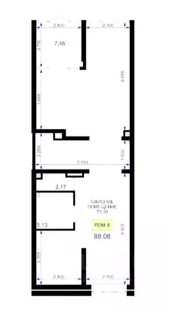 Помещение свободного назначения в Ростовская область, Ростов-на-Дону ... - Фото 2