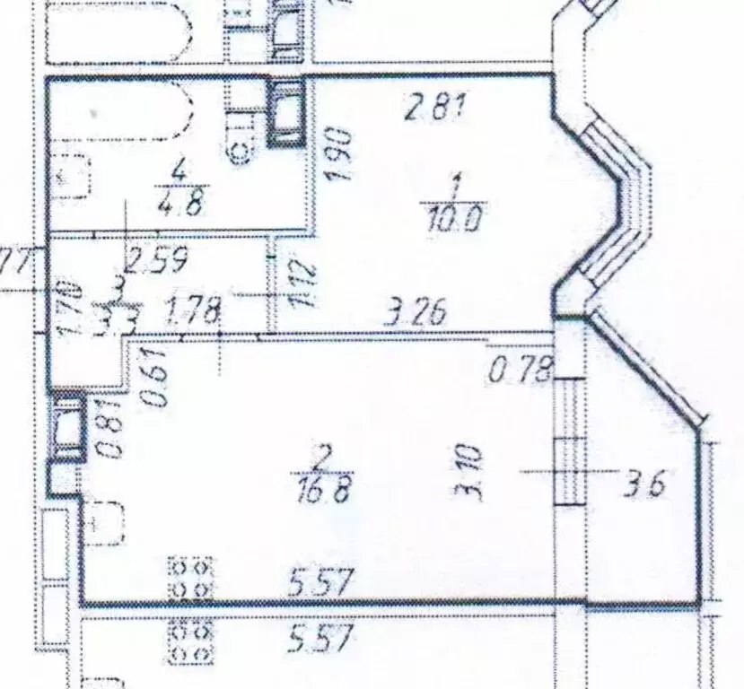 1-комнатная квартира: Санкт-Петербург, улица Лётчика Лихолетова, 14к3 ... - Фото 1